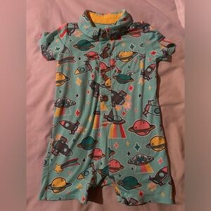 Posh Peanut shorty romper